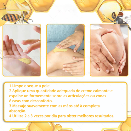 XRLXRL® Creme Reparador Ósseo e Alívio da Dor com Veneno de Abelha (Especialmente desenvolvido para pessoas idosas)